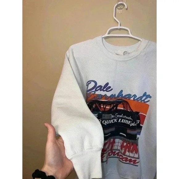 VINTAGE DALE EARNHART CREWNECK NO TAG SEEMS SIZE SMALL UNISEX - Picture 2 of 14